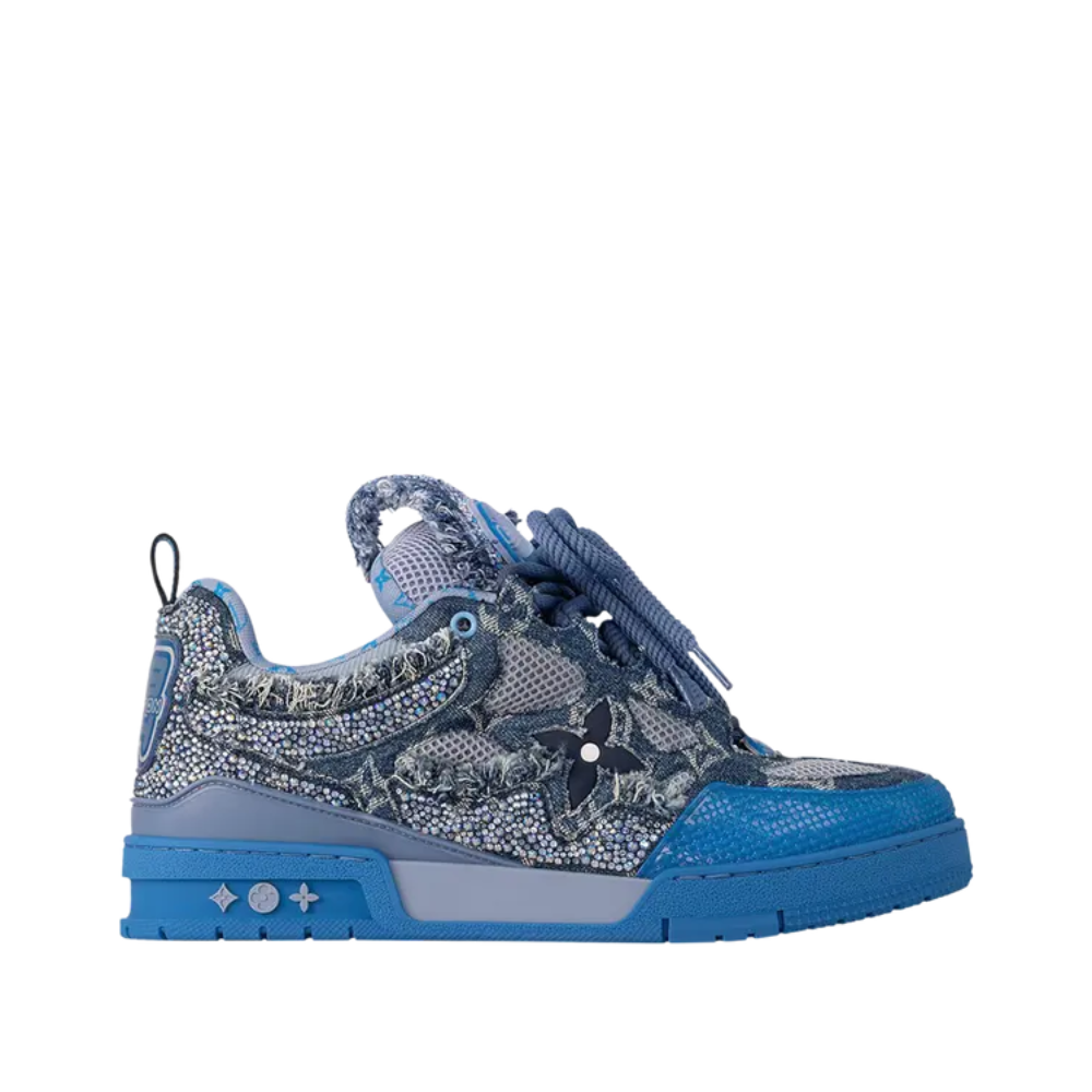 Louis Vuitton Skate Sneaker 'Blue Monogram' s115
