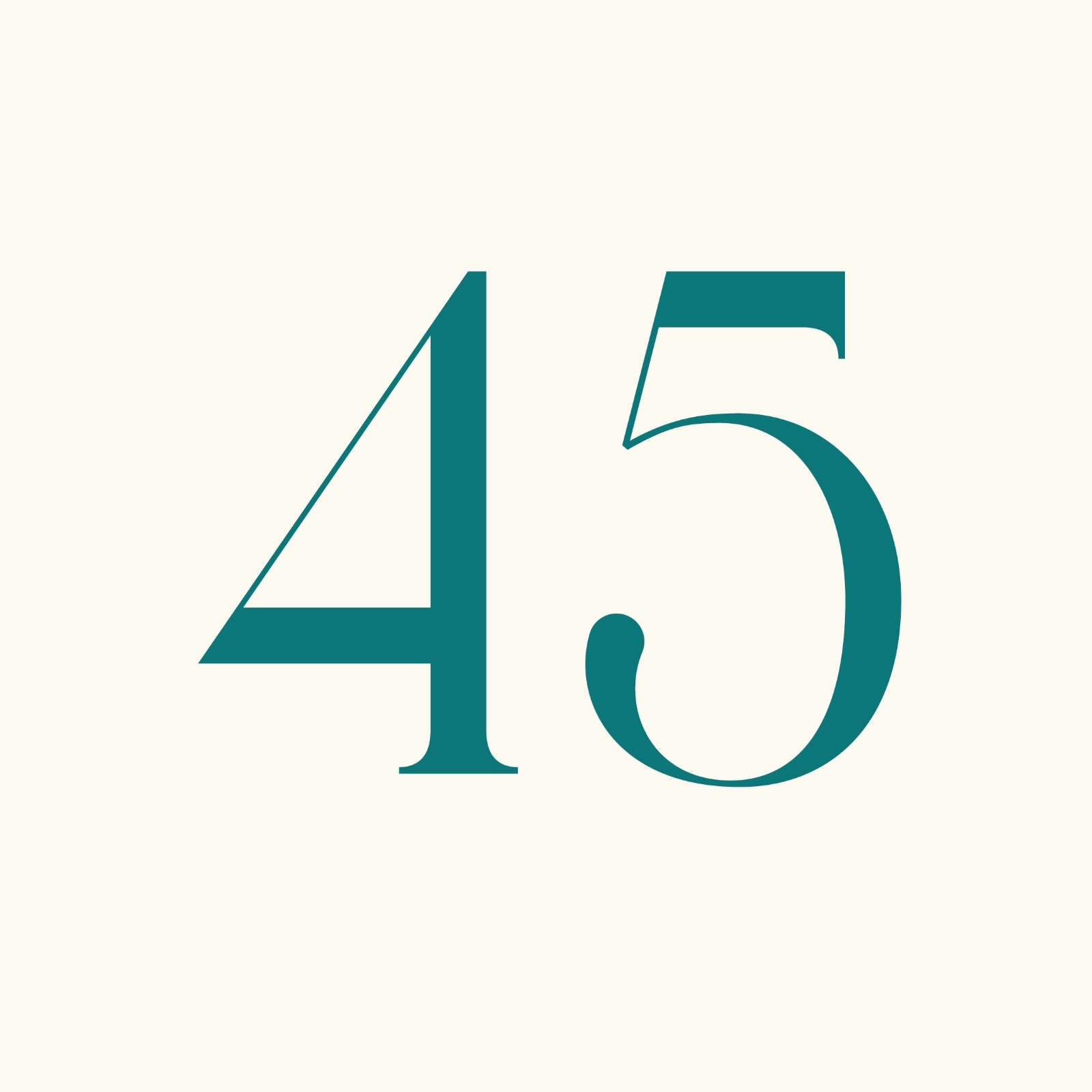 45