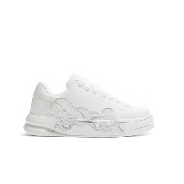 ZARA Statement Chunky Trainers 'White' "S30